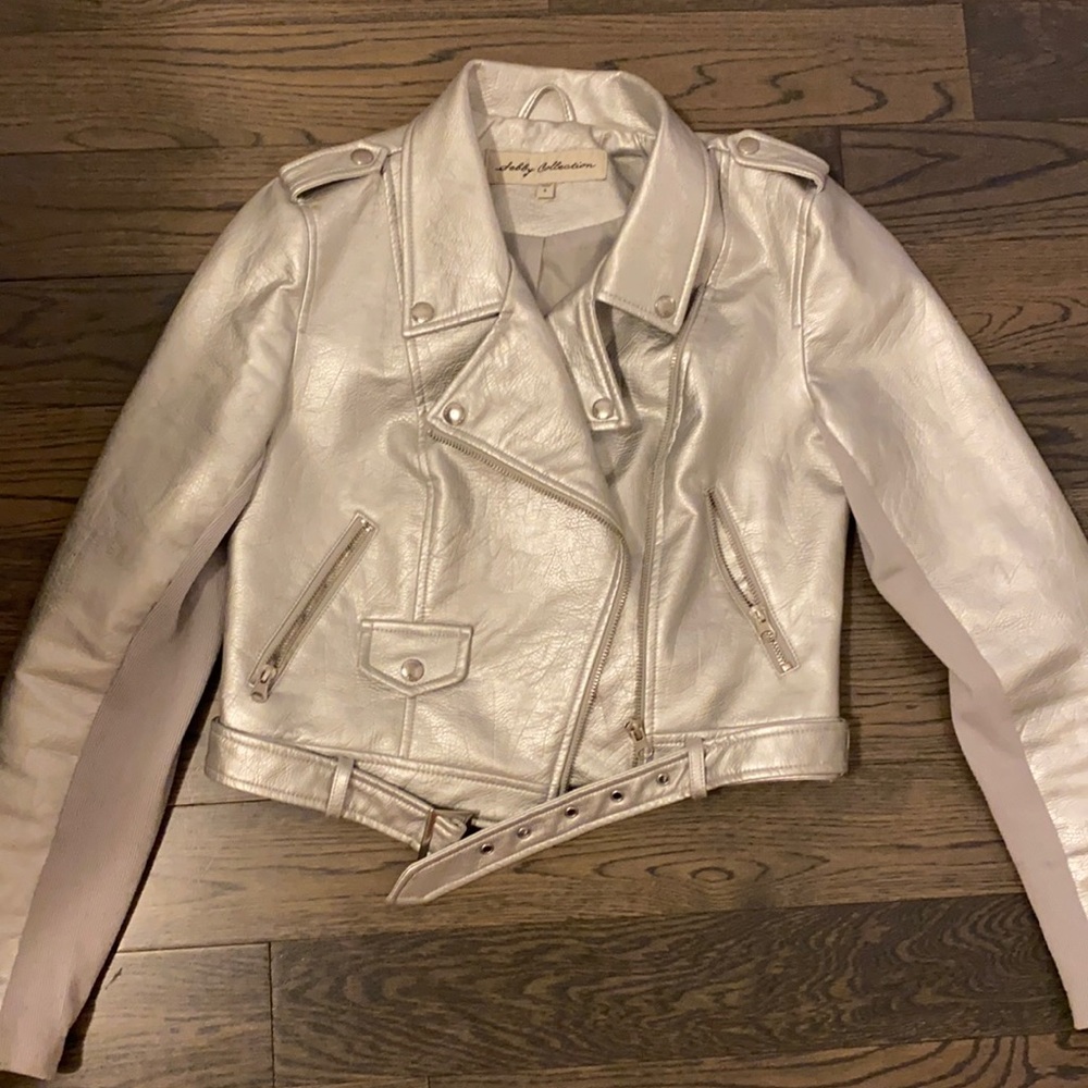 Leather jacket